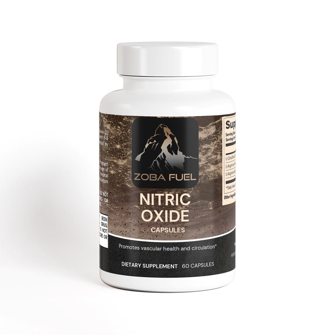 Nitric Oxide Booster Supplement with L Argine and L Citrulline for Heart Health, Blood Flow, and Muscle Growth