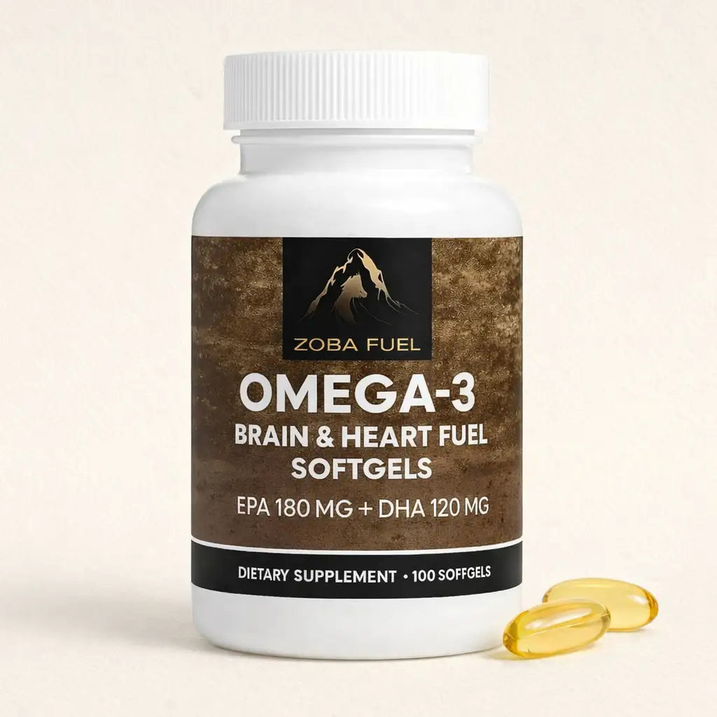 Omega-3 Brain & Heart Fuel Softgels