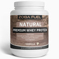 Vanilla Natural Whey Protein Isolate - Zoba Fuel 