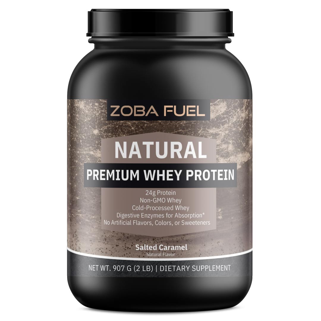 Zoba Fuel - Caramel Natural Whey Protein