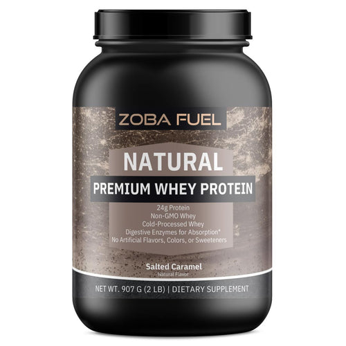 Zoba Fuel - Caramel Natural Whey Protein