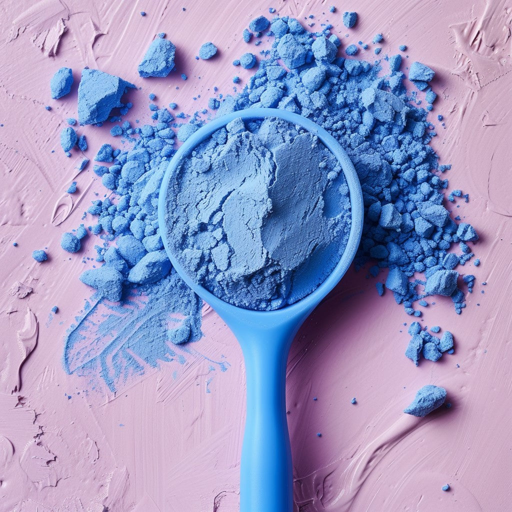 Zoba Fuel - scoop of Hydraflow Blue Raspberry Electrolyte Drink Mix