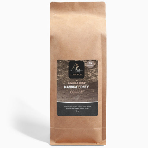 Zoba Fuel Arabica Bean Manuka Honey Glazed Coffee 16oz